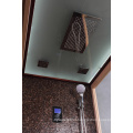 Deluxe Design with Glass Door Enclosed Steam Room Sauna Shower